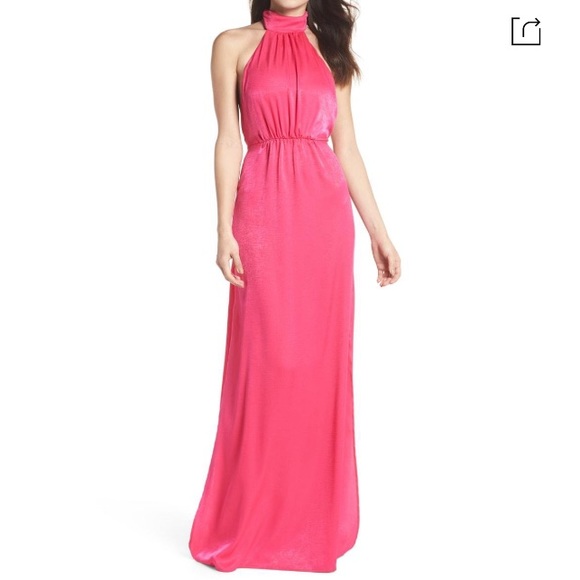 Show Me Your MUMU Collette Dress Pink Size Large - Picture 1 of 7